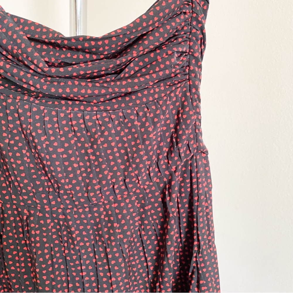 New Black and Red Alexis One Shoulder “Luksa” Mini Dress Sz Large - Picture 4 of 8